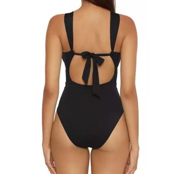 BECCA Black One Piece Swimsuit - Picture 3 of 6